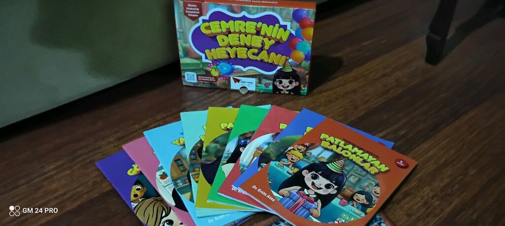 Kağıt Uçak Yayınları - Cemre'nin Deney Heyecanı (10 Kitap Kutulu Set - - 3