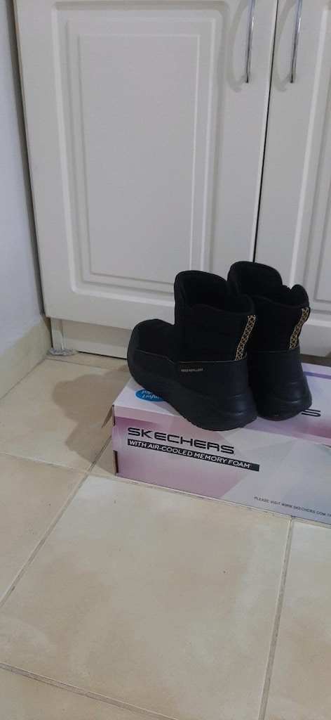 Skechers Su Geçirmez Siyah Kışlık Bot (Water Repellent) - 3