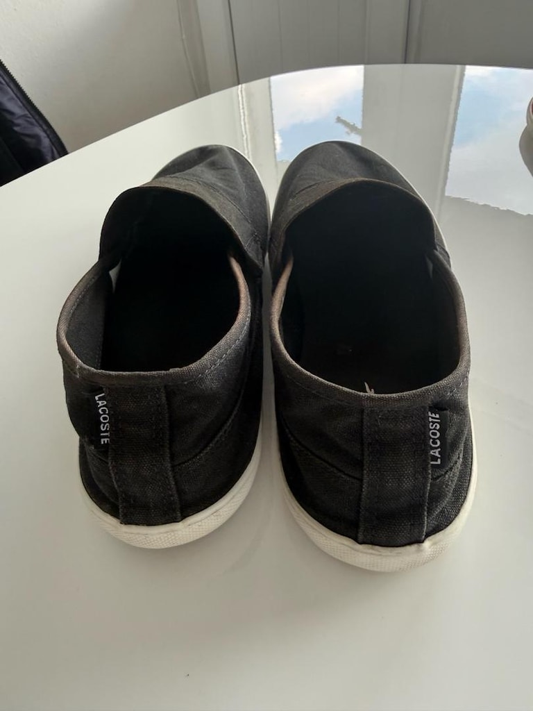 Erkek Lacoste Canvas Ayakkabı - 4
