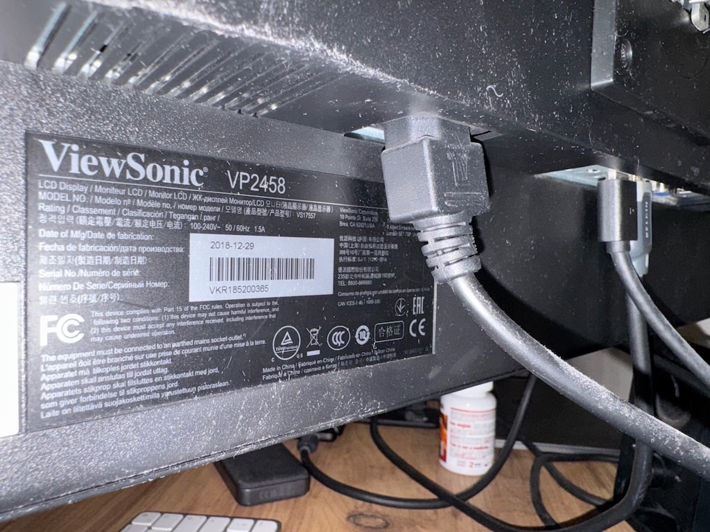 ViewSonic Monitör 24" 75hz 7ms Full HD IPS (VP2458) - 4