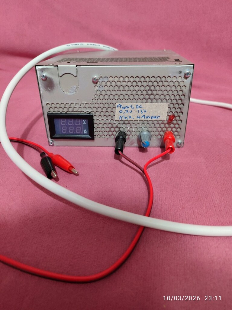 ayarlı0.7 13volt Mak 4amper göstergeli adaptör 1000tl - 9