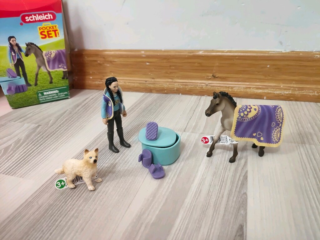 Schleich tay Kim ile Bakım seti - 3