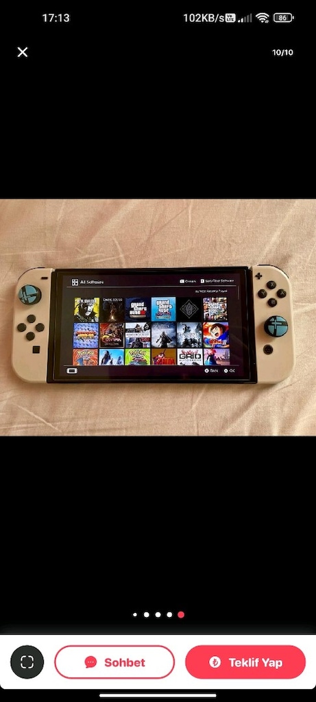 ÇiPLi 1064GB (1TB) Nintendo Switch OLED(keyfi satılık) - 10
