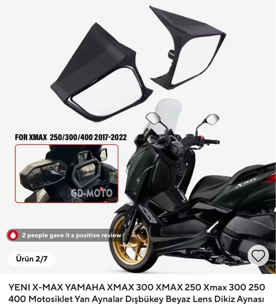 Xmax 250-300 aksesuarlar - 7