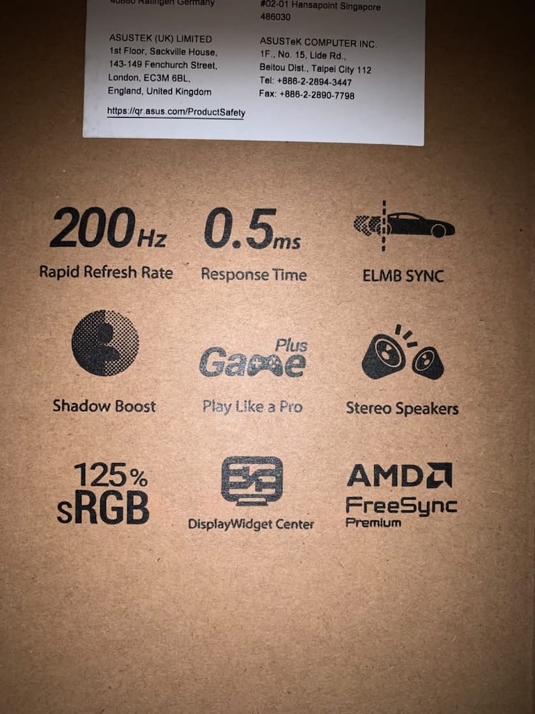 ASUS TUF GAMİNG OYUNCU MÖNİTÖRÜ 200HZ - 3