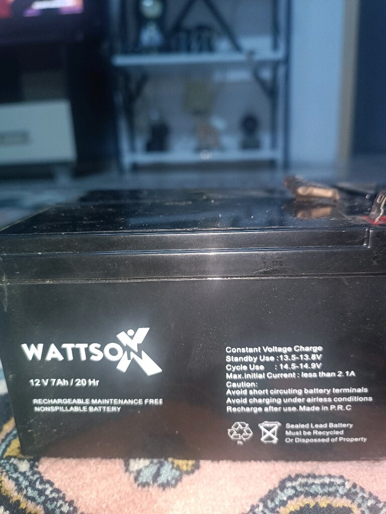 akü 12 volt 7 amper 13 adet toplu olarak satılık - 11