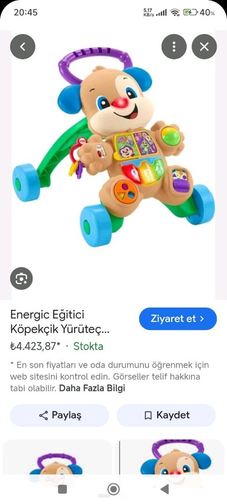 Fisher-Price Eğitici Yürüteç - 4