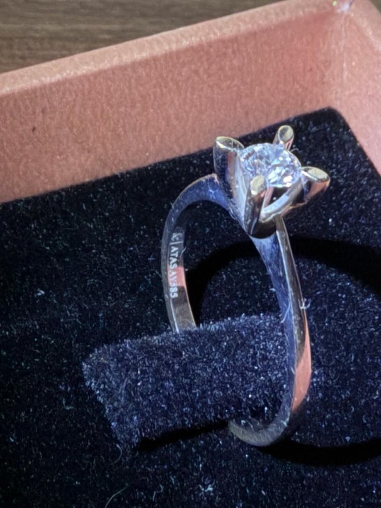 ATASAY PIRLANTA 0.32 carat G color, YARIM TUR 0.10 carat G color - 4