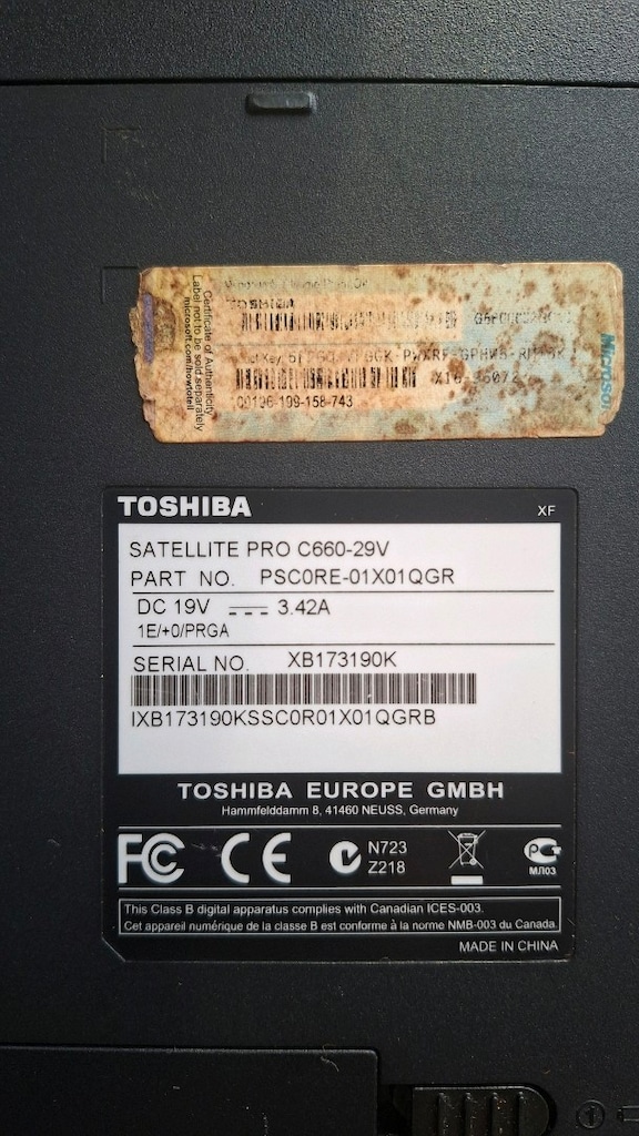 Toshiba i3 CPU - 4Gb Ram - 320Gb Hdd Dizüstü Bilgisayar - 11