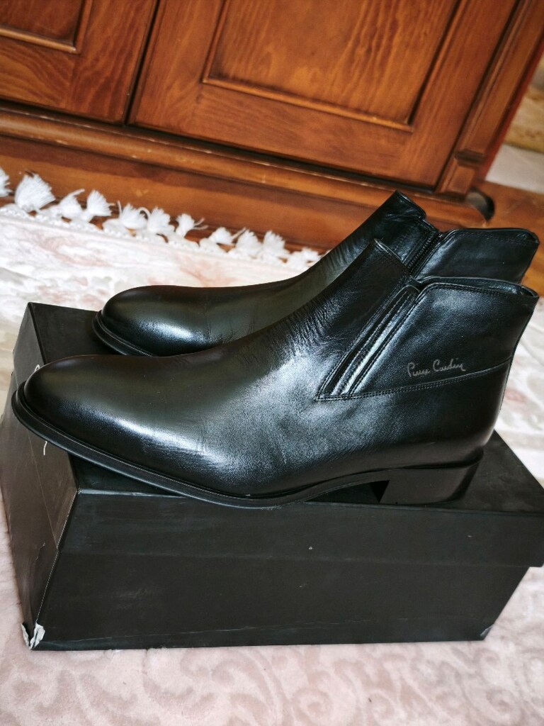Pierre Cardin Hakiki Deri 43 Bot - 4