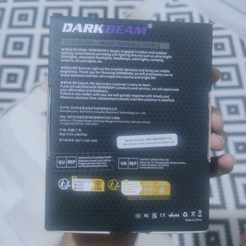 UV 365nm fener - 3