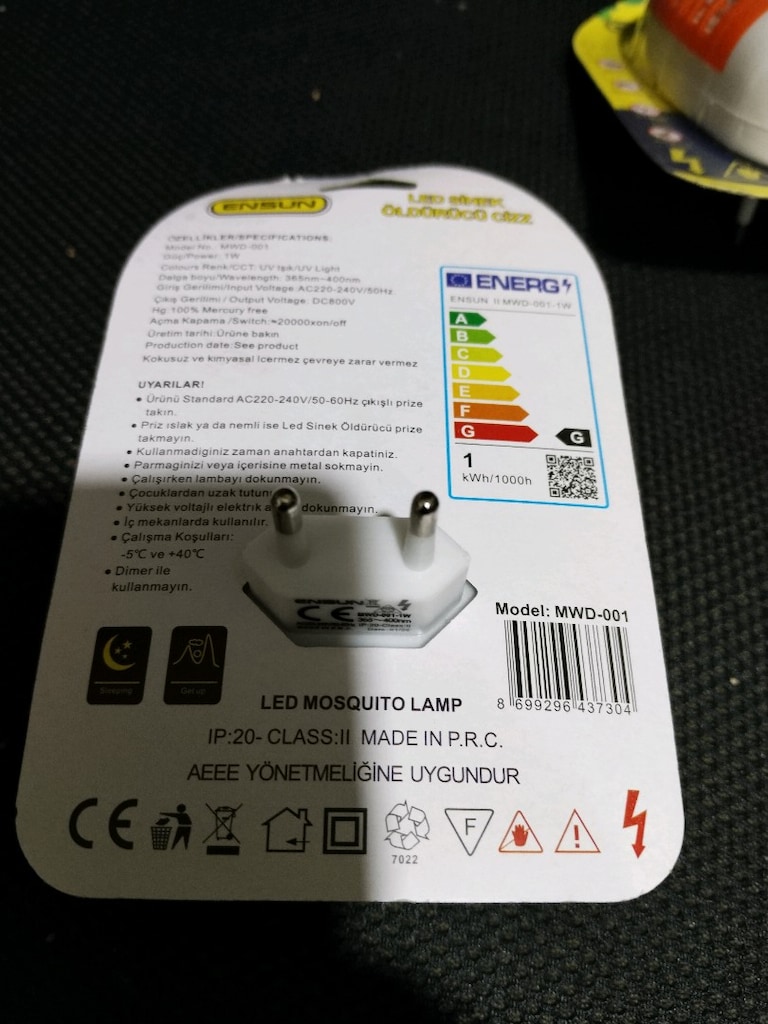 YENİ PAKETİNDE LED SİNEK ÖLDÜRÜCÜ CİHAZ - 3