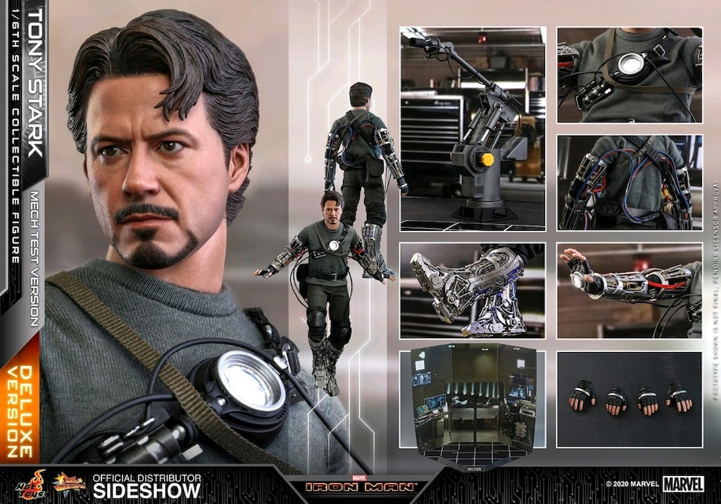Hot Toys Tony Stark (Mech Test Deluxe Version - Special) MMS 582 - 2