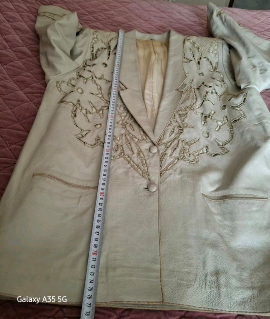 Derimod vintage tasarım işlemeli ceket İstanbul Batı Pendik - 7