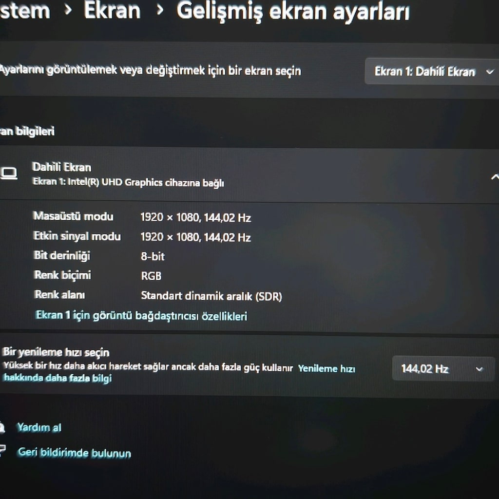 MONSTER / 32 RAM / 1 TB SSD / 8 GB RTX2070 / 144 HZ / İ7 İŞLEMCİ - 8