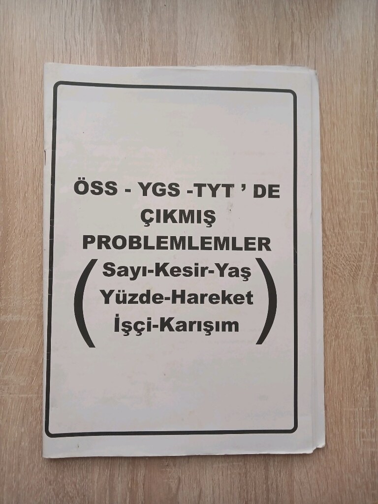 YKS TYT AYT TEST KİTAPLARI - 5