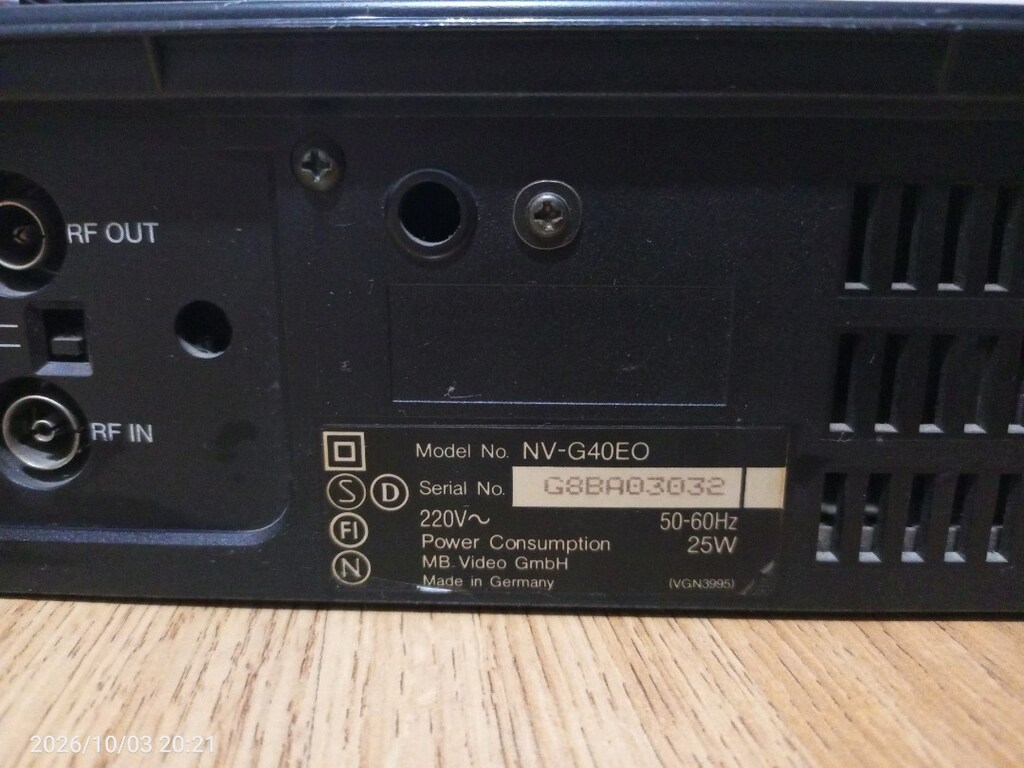 VHS Kaset video oynatıcı - 8