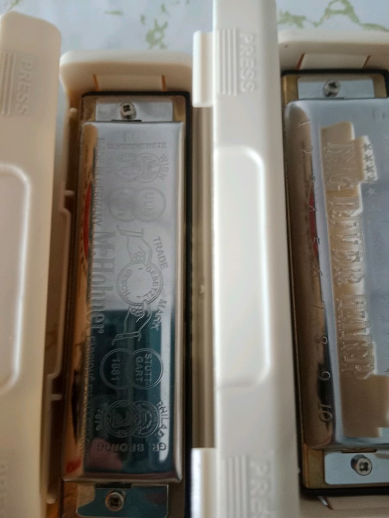 Hohner Big River Harp MS serisi A (La), C (Do) ve G (Sol) mızıka set - 4
