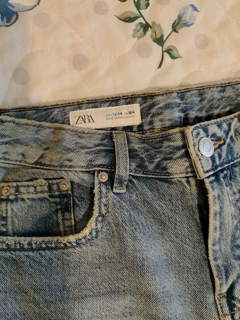 Zara marka kot pantolon - 2