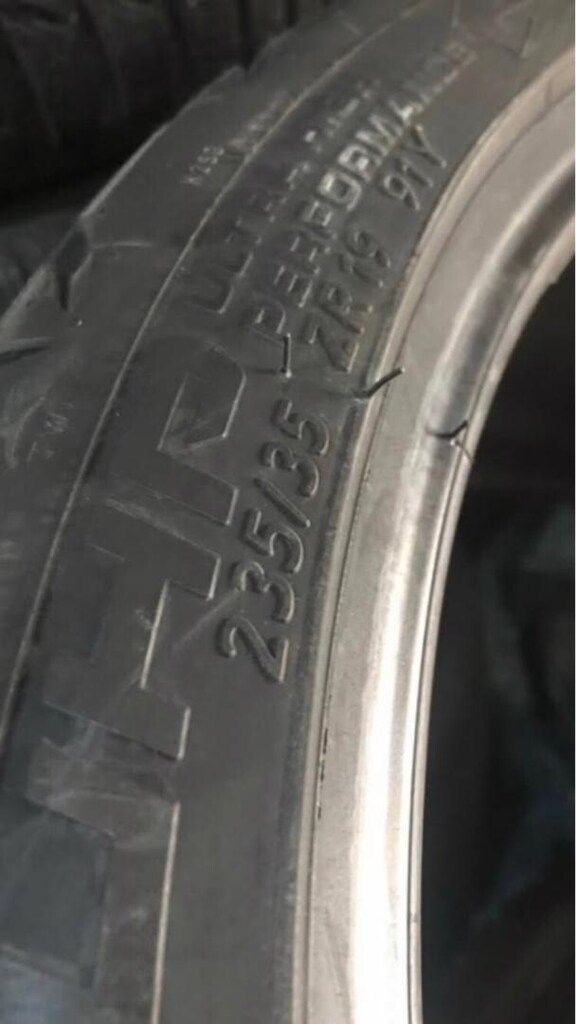 235/35r 19 91YXL Ebat Sıfır Yaz Lastiği. - 3
