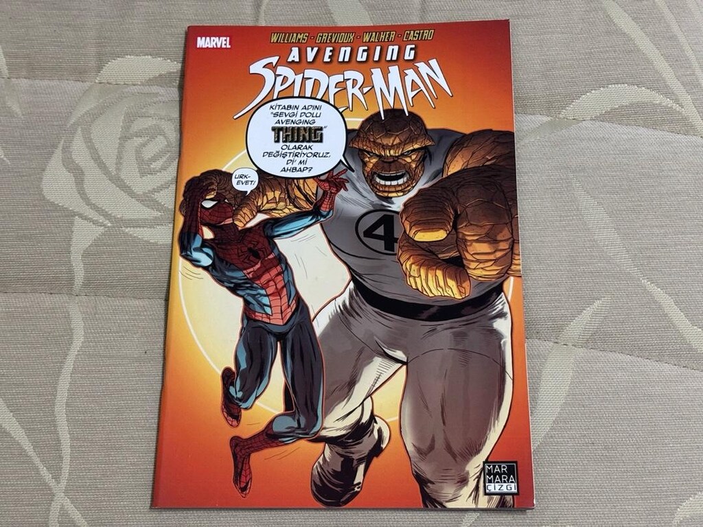 Avenging Spider Man Çizgi Roman Serisi - 8