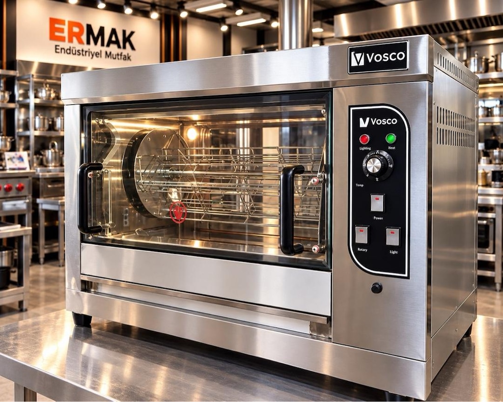 VOSCO 12-16 LI SETÜSTÜ ELEKTRİKLİ PİLİÇ ÇEVİRME MAKİNESİ - 6