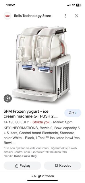 Soft dondurma,frozen yoğurt,ıce slush
