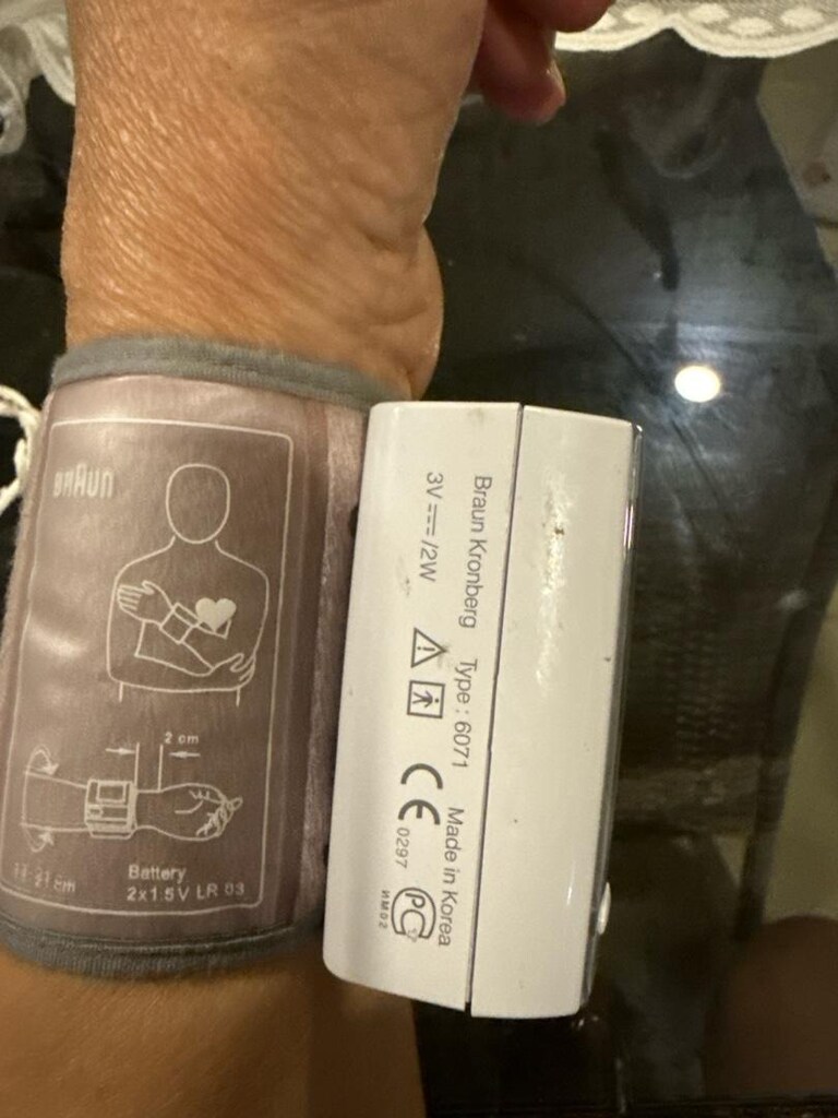 Braun koldan tansiyon aleti - 3