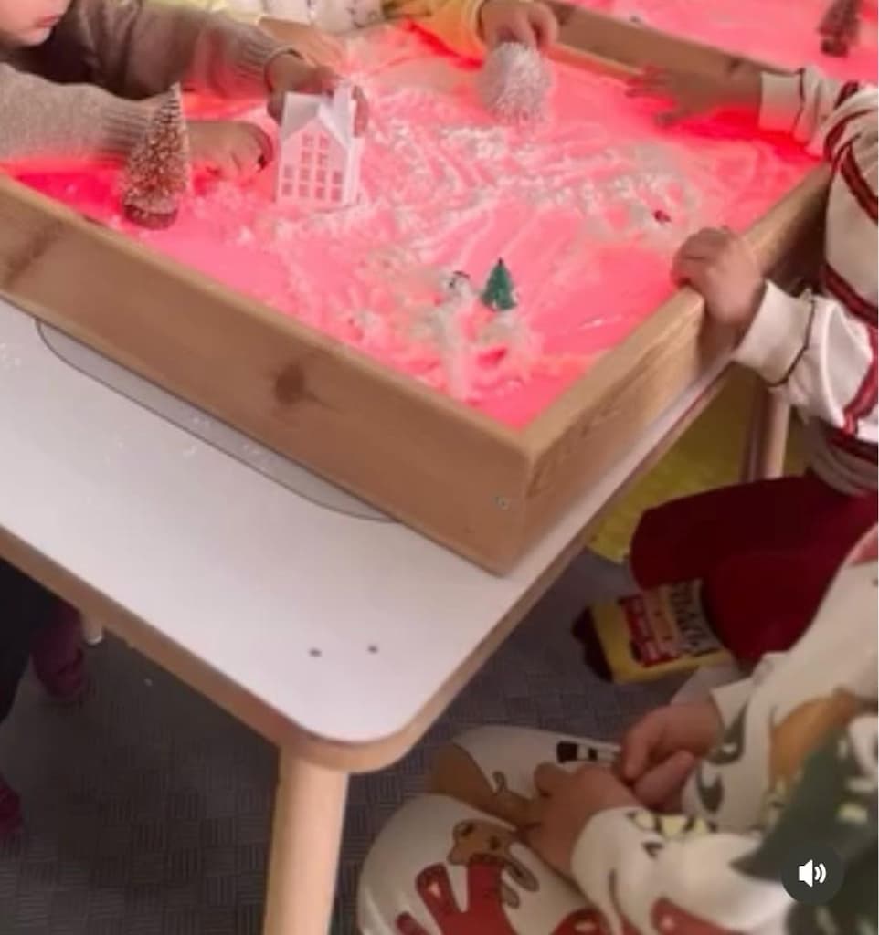 Montessori ışıklı aktivite masası - 2