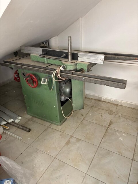 140 cm ahşap yatar daire makinası