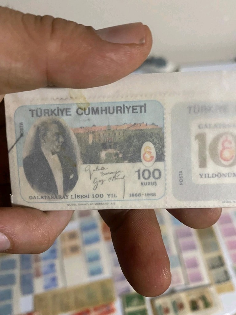 Mükemmel bir şekilde korunmuş Yıpranmış Pul Koleksiyonu - 4