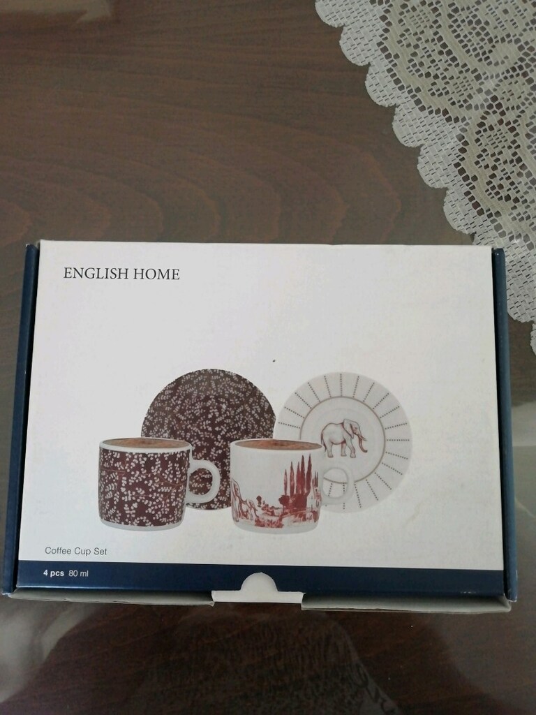 English Home İkili Kahve Fincan Takımı - 3