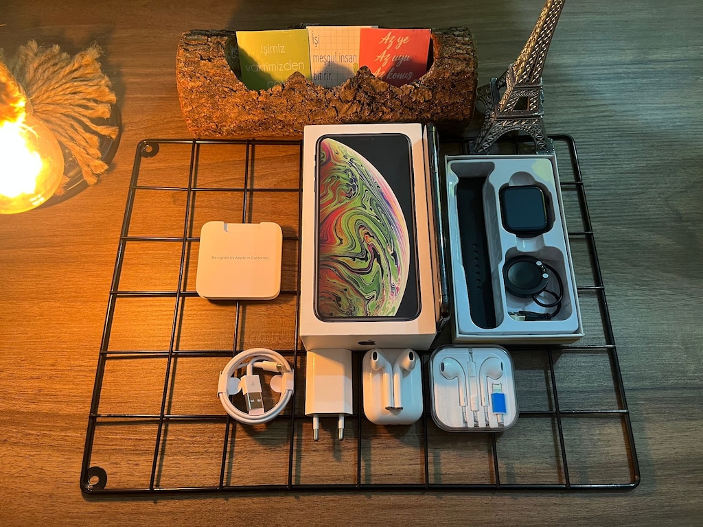 FULL AKSESUARLI 256 GB İPHONE XS MAX SPACE GRAY - 5