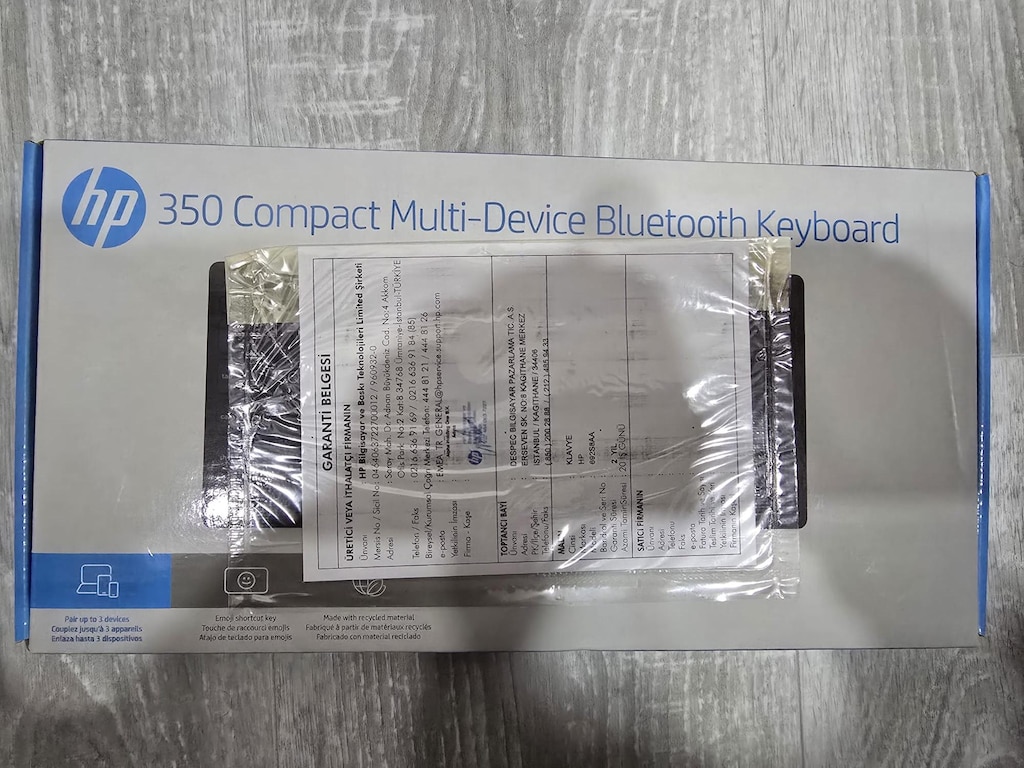 **SIFIR** HP 350 Bluetooth Klavye Çoklu Cihazda Kullanılabilir - 5