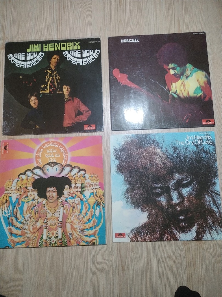 Jimi Hendrix 4 Plak Set - 9