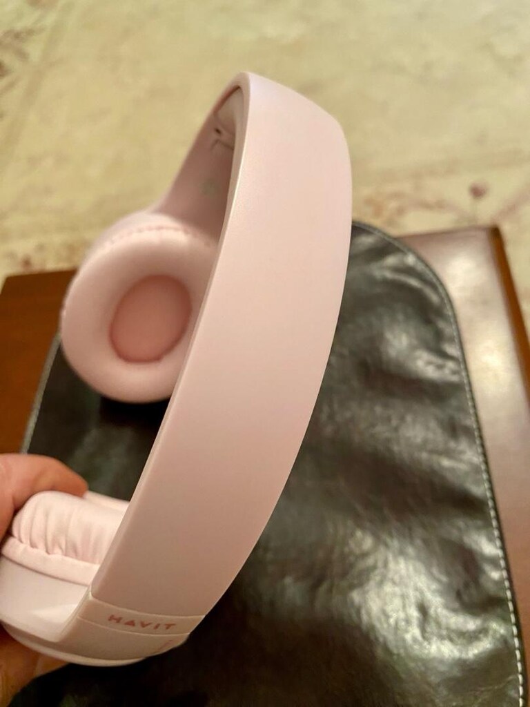 PEMBE KABLOSUZ KULAK ÜSTÜ KULAKLIK - 6