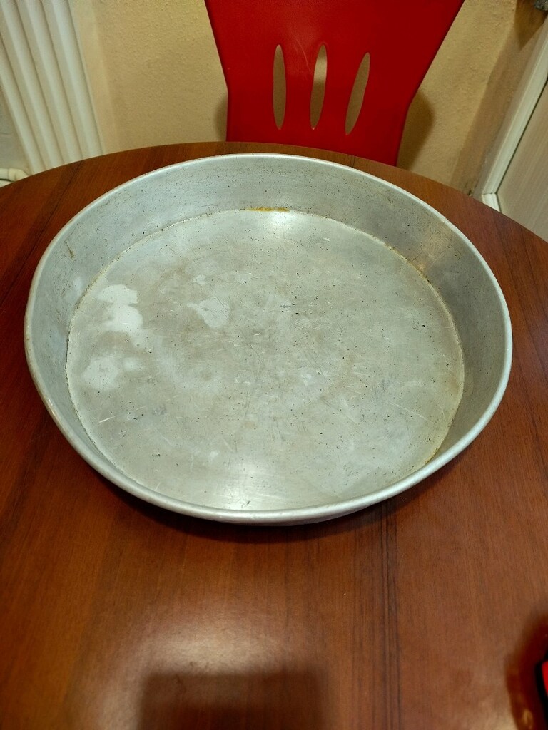 Vintage bakır tepsi 33x5.5 cm - 5