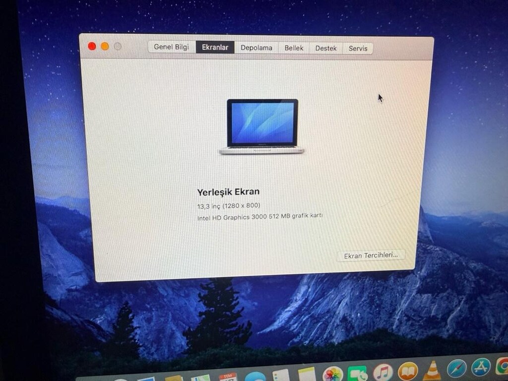 Apple MacBook Pro 13” 2011 i5 10GB RAM 320GB HDD Temiz Sorunsuz - 6