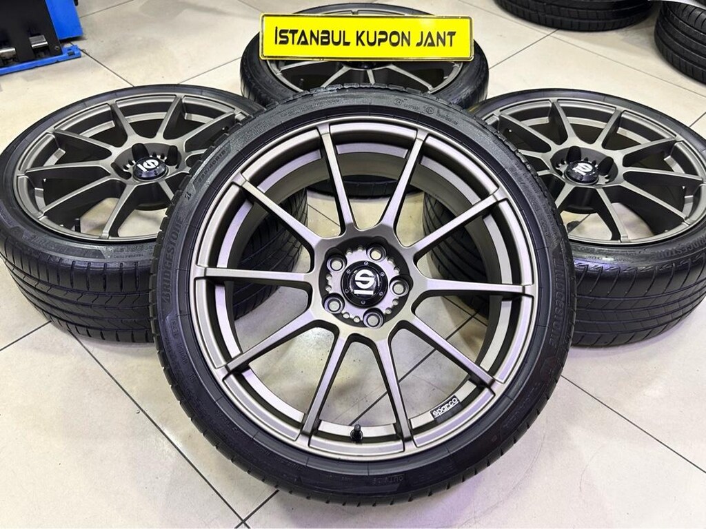 18 inç SIFIR !! 5x105 OPEL J KASA CRUZE JANT LASTİK 225/40/18 BRISTONE - 7