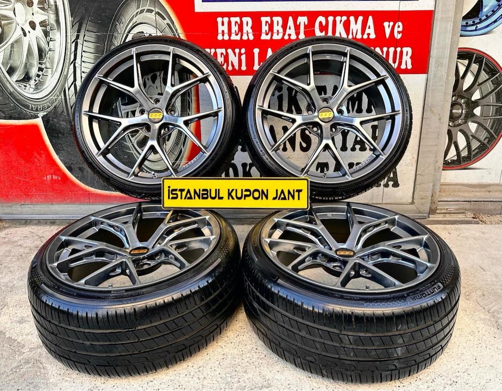 19 inç BBS Fİ-R 5x114.3 JANT LASTİK TAKIMI 215/35/19 235/35/19 DOT2025 - 12