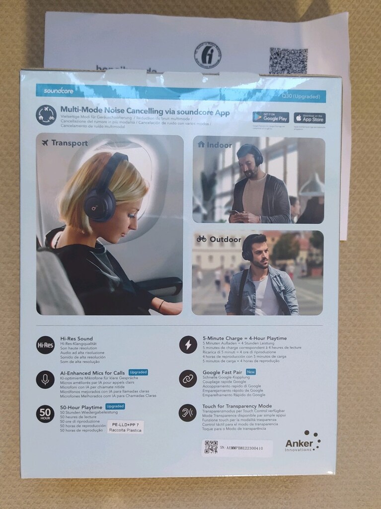ANKER SoundCore Q30 UPGRADED(Yükseltilmiş)Mod.Bluetooth Kulaklık - 2