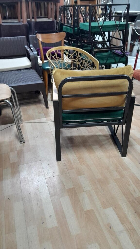 KOLTUK METAL SEDİR TEKLİ - 3