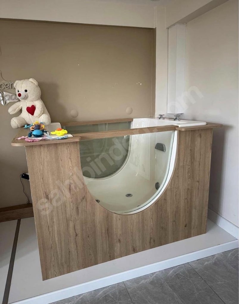 Bebek spa jakuzi // Özel Ahşap Kapak Tasarımlı - 2