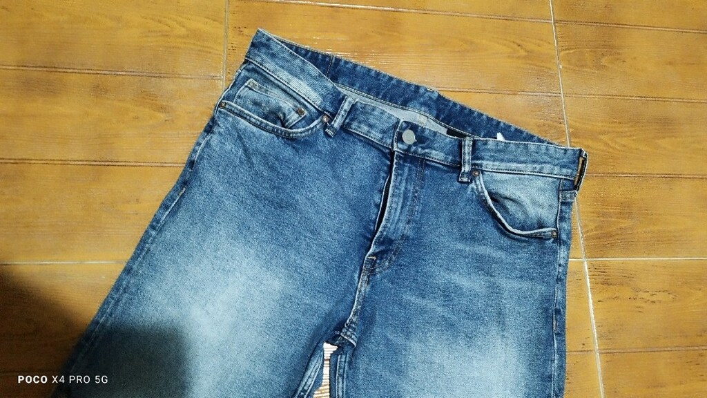#şık bermuda kot şort pantolon Eni 46  Boyu 50 - 2