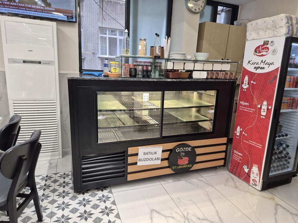 Çok amaçlı dolap lokanta, büfe market, bakkal a gider