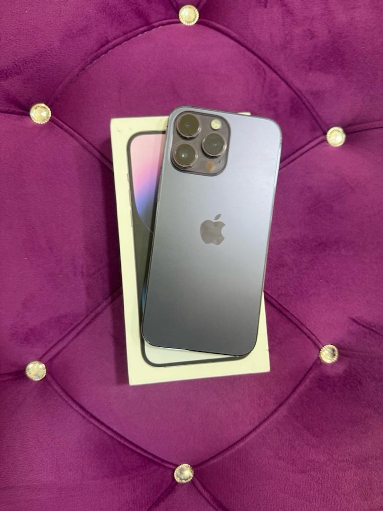 İPHONE 14 PRO MAX 256 GB DERİN MOR PİL 92 HATASIZ DEĞİŞENSİZ ORJİNAL - 4