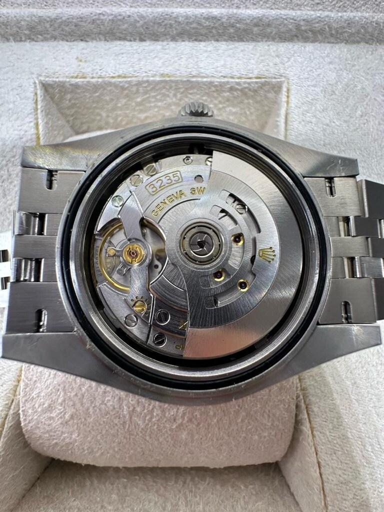 ROLEX DATEJUST MİNT GREEN VSF 3235 ETA - 6
