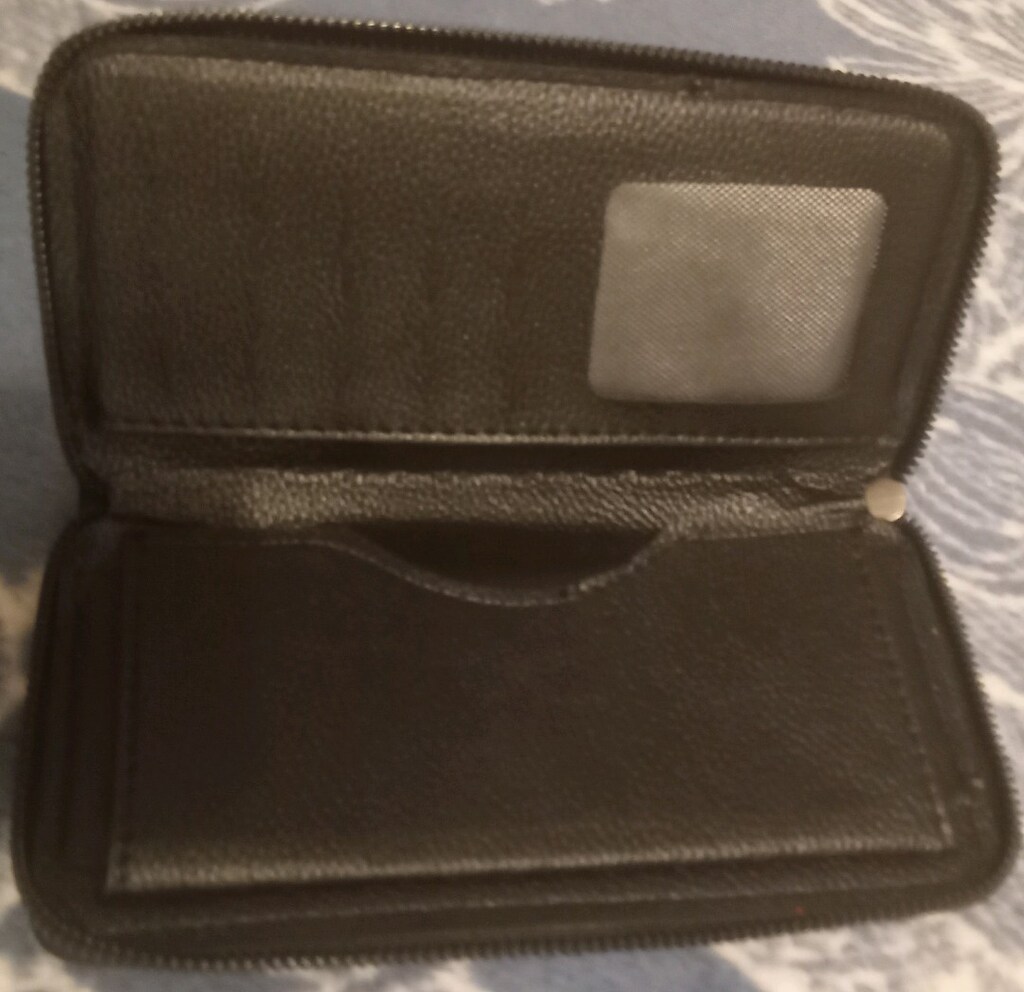 Siyah Telefon Kart Ve Para Cüzdanı - 4
