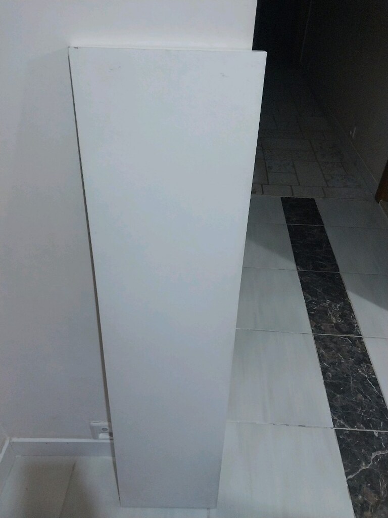 İkea beyaz duvar rafı 119×28 cm