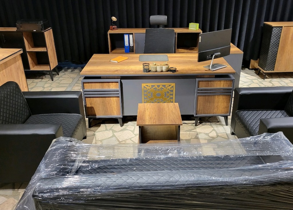 Yeni Model Ofis Makam Masası Takımı - 18